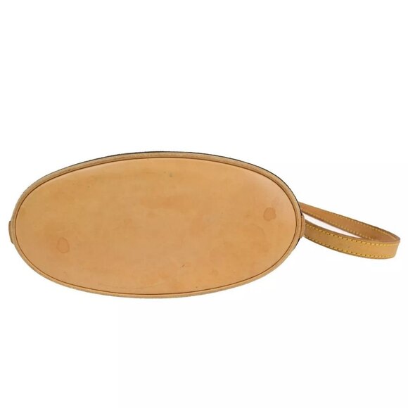 Auth LOUIS VUITTON Logo Drouot Shoulder Bag Monogram Leather Brown - Picture 12 of 16